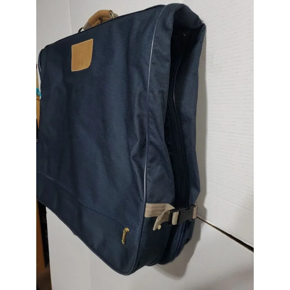 Protocol Professional Travel Closet Suits Dresses Garment Bag Luggage‎ Blue